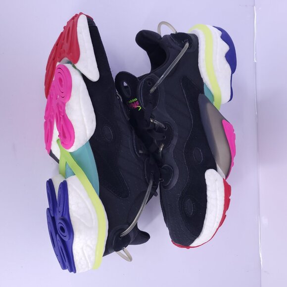 Adidas Torsion X Men’s 9.5 Black Multi Boost Running Shoes EE4884 Rare - Picture 10 of 16